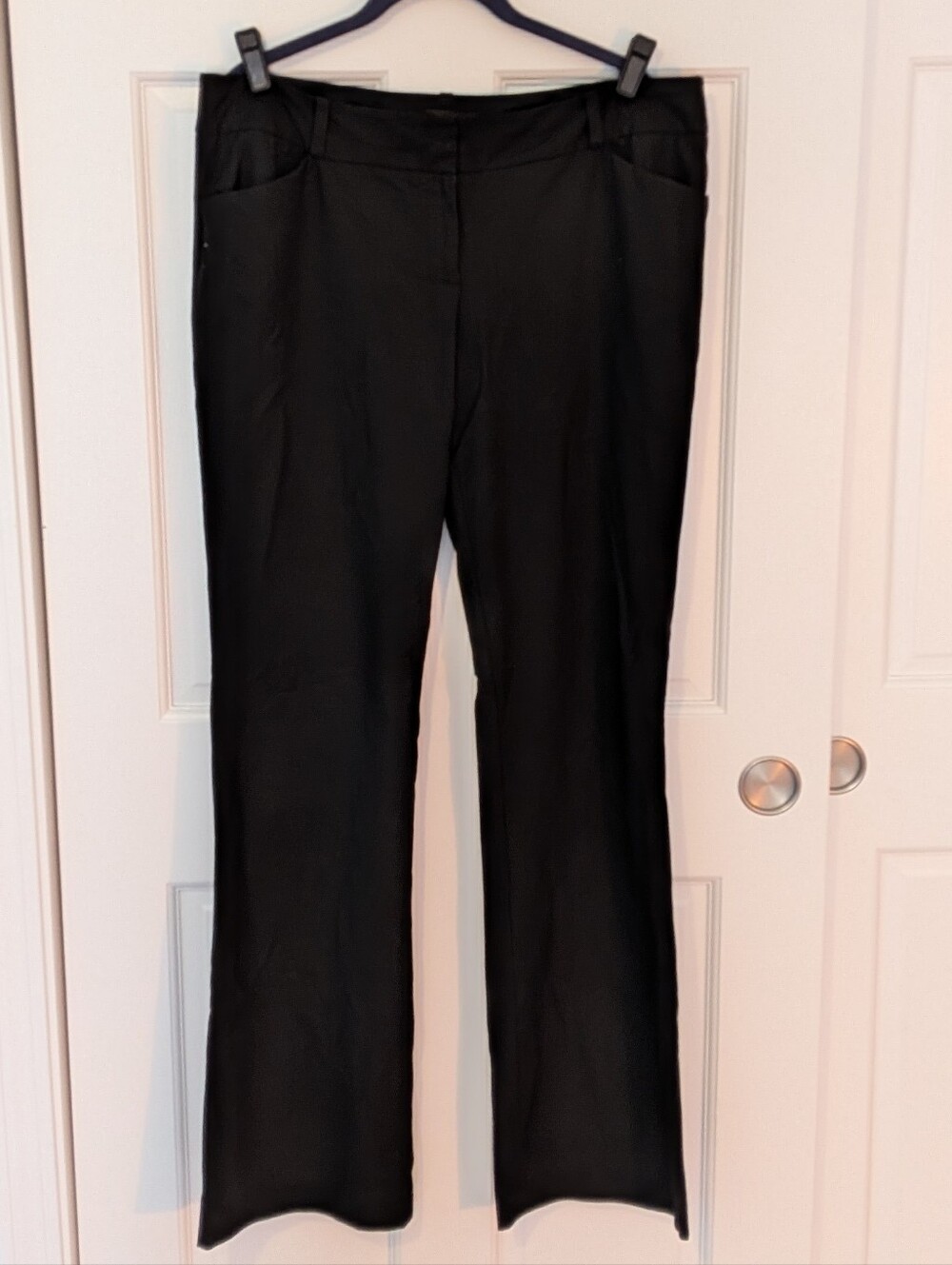 The Limited Drew Fit size 12 long black dress pants